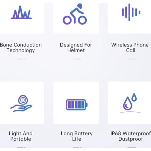 Dustproof Motorbike Headset 400mAh Intercom Communication System