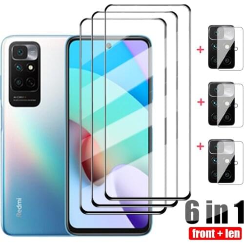 Tempered Glass On Xiaomi Redmi 9T Full Cover Film Redmi Note 9T HD Film Camera Lens Screen Protector Redmi Note 10T 9 T Glass