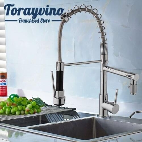 Torayvino Pull-out Kitchen Faucets