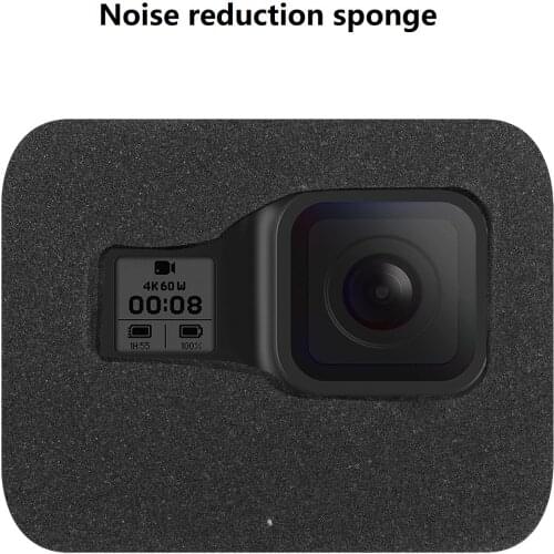 Windslayer for GoPro Hero 8 Black Windshield Wind Foam Cover Wind Noise Reduction Windproof Case for Go Pro 8 Camera Accessories