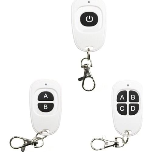 Xuanlongyuan 1 2 4 CH 1CH 2CH 4CH white Wireless Remote Control RF Transmitter,315/433.92 MHZ/lamp/ window/Garage Door /shutters