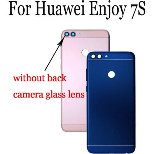 Battery Back Rear Cover Door Housing For Huawei Enjoy 7S Battery Back Cover For Huawei Enjoy 7S Repair Spare Parts Enjoy7S