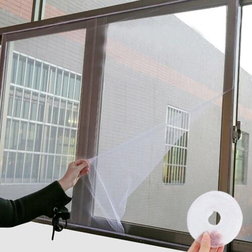 1.5x2m Invisible Anti Mosquito Net Door Insect Mesh Window Screen Net Room Window Screen Curtain Repair Patch Fly Bug Repeller