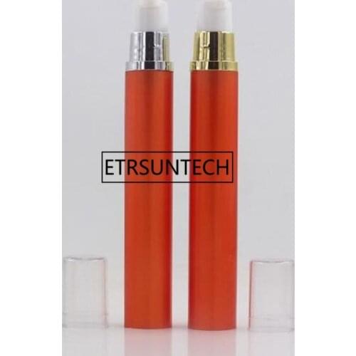 15ml Makeup Tools red Refillable Bottles with Portable Airless Pump Dispenser Bottle For Lotion F1295