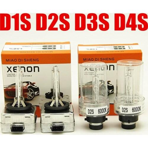 Car xenon D1S D2S D3S D4S HID headlight lamp for auto use 12v 6000K bulbs