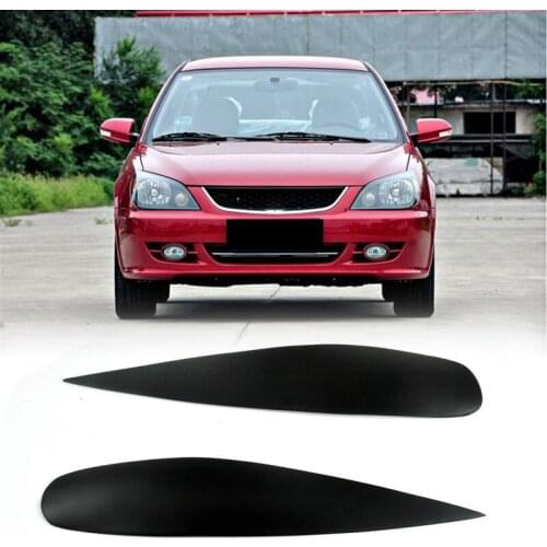 Car Front Eyelids Eyebrows Headlights Narrow Covers for Mitsubishi Lancer IX 9 Cedia 2003-2009