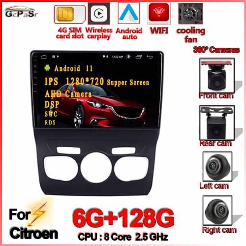 Android 10 4G+64G Canbus IPS Car Radio Multimedia Video Player for Citroen C4 C4L DS4 2013 2014 2015 2016 2017 Navi GPS radio