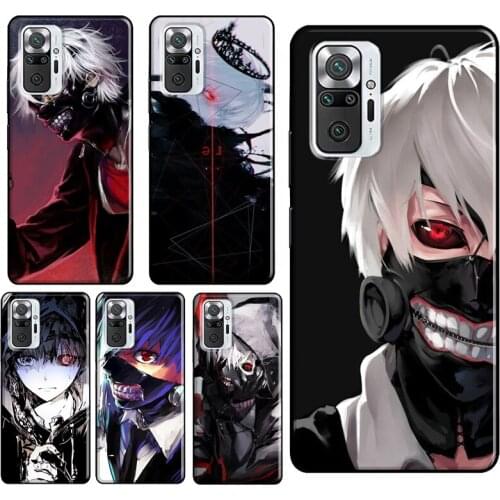 Kaneki Ken Tokyo Ghoul re Case For Xiaomi Redmi Note 9 Pro 7 8 8T 9S Note 10 Pro Cover For Redmi 9 9T 9C 9A 8A 7A