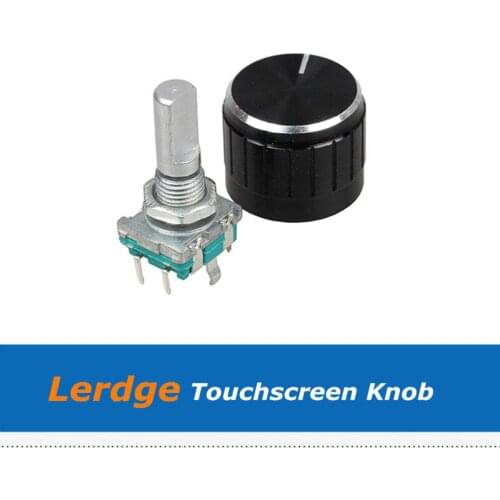 1pc 3D Printer Parts Lerdge Touchscreen Board Knob, Rotary Switch Module with Button Cap For Lerdge X Lerdge K Screen