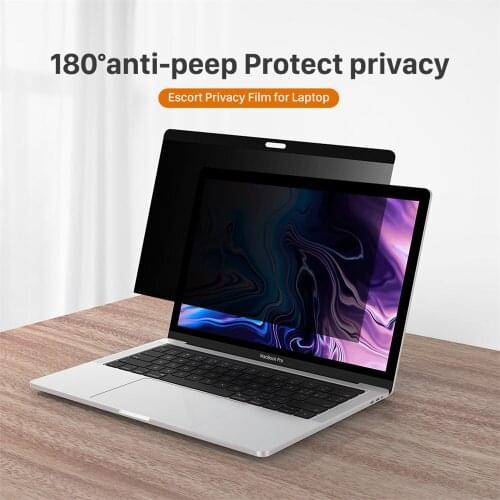 For Apple Macbook Air 13.3/Macbook Pro 13.3 2019 NILLKIN Escort Privacy Film Laptop Screen Protector Anti-peeping Magnetic