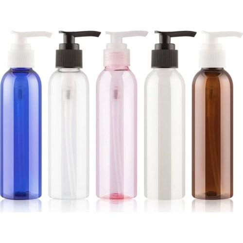 150ml 36pcs Shampoo Bottle Plastic Pump Dispenser Empty Lotion Refillable Bottles Cosmetic Shower Gel Packaging Containers
