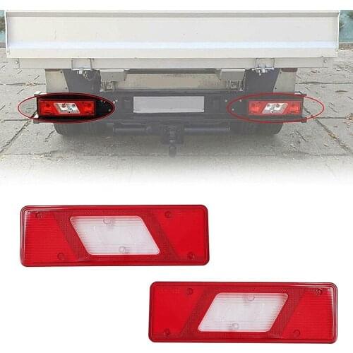 Ford Transit mk8 pickup 2014-2020 183133418231256 rear left backlight cover of vehicle signal lamp housing