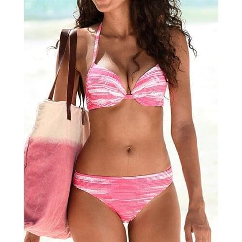 Micendy Striped Swimwear