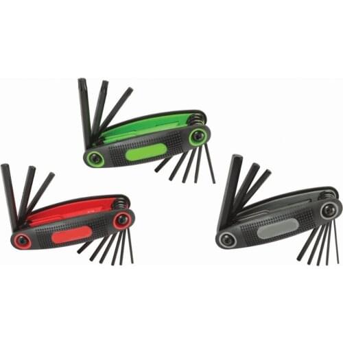 3 PC SAE/Metric/Torx Folding Hex Key Set