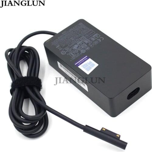 JIANGLUN NEW Tablet Ac Power Adapter Charger For Microsoft Surface Book 2 102W 15V 6.33A 1798