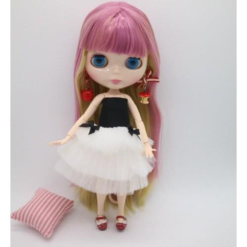 Nude Blyth Doll joint body Mixed hair with bang fashion doll factory doll 20181129