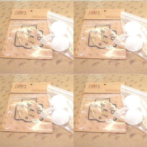 4set for ZXR400 1991-1999 ZXR 400 Motorcycle carburetor repair kit float