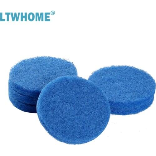 LTWHOME Compatible Fine Filter Pads Fit for Fluval FX4 / FX5 / FX6
