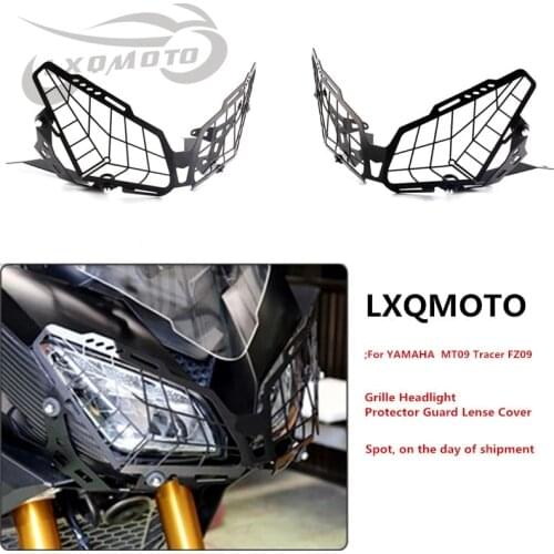 For YAMAHA MT09 Tracer 900 FZ09 Grille Headlight Protector Guard Lense Cover