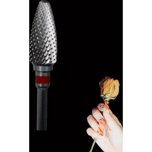 1pcs Carbide Nail Drill Bit - Flame Bit -F