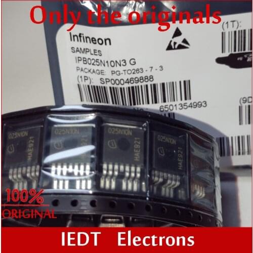 1 uds. 025N10N IPB025N10N3G TO-263 100V 180A 100% nuevo y original 1 vendido