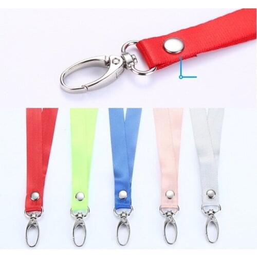 20 Pcs Strap Neck Straps Lanyards For Keys ID Card Pass Gym Mobile Phone USB Badge Holder Hang Rope Sling