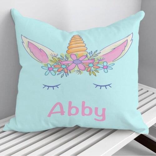 Abby Throw Pillows Cushion Cover On Sofa Home Decor 45*45cm 40*40cm Gift Pillowcase Cojines Dropshipping