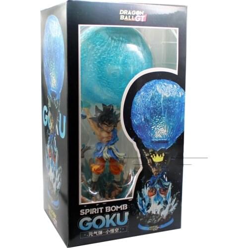 Dragon Dall Z DBZ GK Figurine Animal Figure Kakarotto Super Saiyan Son Goku 50CM PVC Illuminable Gift Modle Figma Gift For Kids