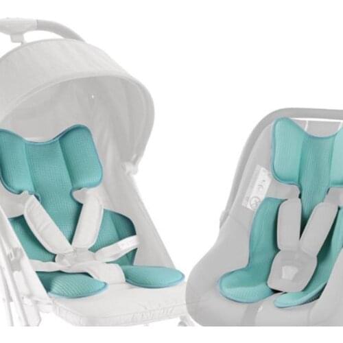 65x36CM Summer Stroller Cooling Pad 3D Air Mesh Breathable Stroller Mat Mattress Baby Car Seat Cover Cushion For Newborn Babies