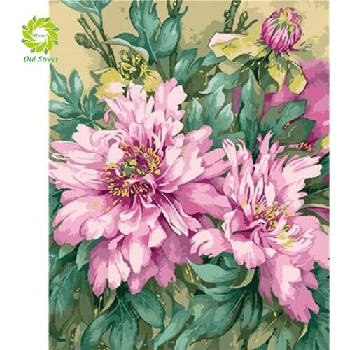 DIY Full Square Diamond Painting Painting Cartoon Flowers Mosaic Embroidery Cross stitch Embroidery Crafts Decoration