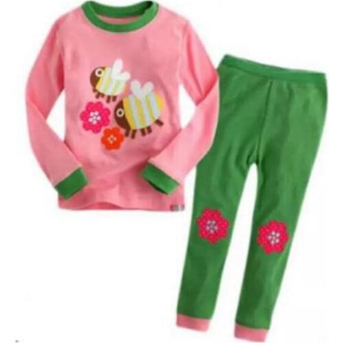 New Childrens Pijamas Suit Kids Boy Clothes Kids Pajamas Cotton Baby Girls Pyjamas Set Sleepwear Infantil Long Sleeve Nightwear