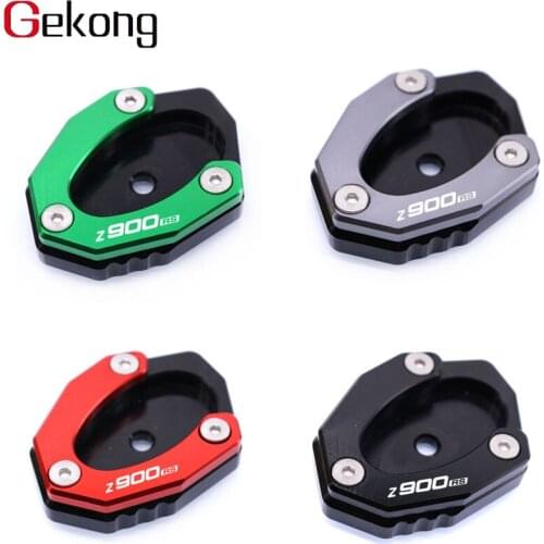 Fit For KAWASAKI Z900RS Z 900RS 2017 2018 2019 Kickstand Motorcycle Aluminum new Sidestand Stand Extension Enlarger Pad