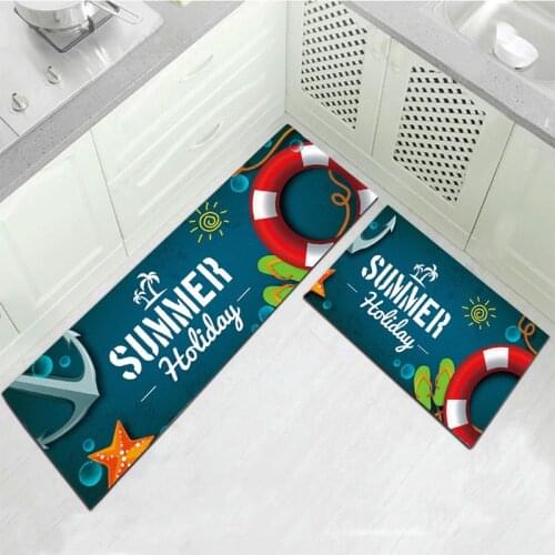 Non-slip Popular Machine Washable Durable Entrance Door Mat Bathroom Carpet Home Designer Kitchen Mats Decorative Bedroom Rugs