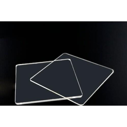 Drop Shipping Square 10cm ,10x15cm Perfect Acrylic Transparent Clay Pottery Sculpture Tool Workbench Pressure Plate Clay Tools