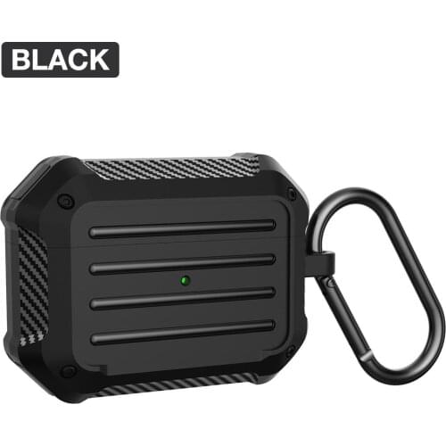 Silicone Case For Airpods Pro Luxury Shockproof Earphone Charging Box Dustproof Headphones Protective Cover With Hook HOT SALE