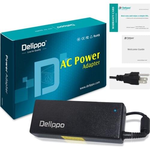 DELIPPO 20V 4.5A 90W AC Adapter Charger For Lenovo IdeaPad G405s G500 G500s G505 G505s G510 G700