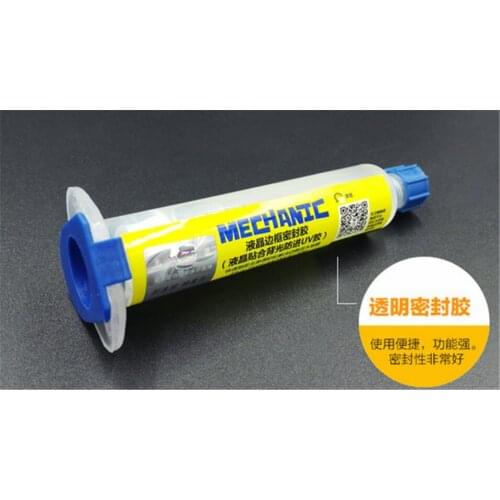 10ML UV Glue LOCA Liquid Optical Clear Adhesive For Repair Cellphone Glass Lens (Special Glue Seal The Border) LCD Frame Sealant