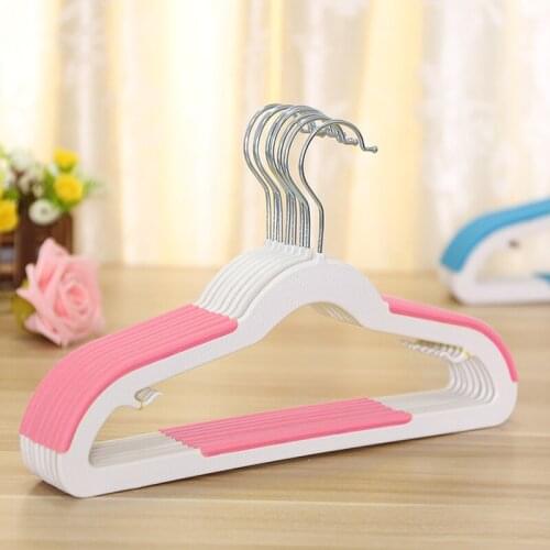 10pcs/lot 32cm Children Hangers For Clothes Baby Non-slip Hanger