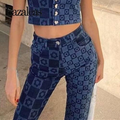 Широкие джинсы Bazaleas China At AliExpress