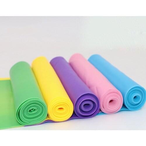 Elastic resistance band stretcher stretching exercise rubber band fitness equipment pull rope strength training gym yoga