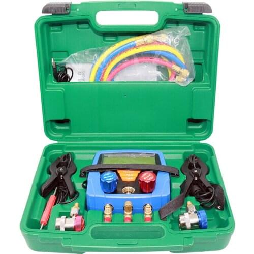 HS-350A Air Conditioning Refrigerant Meter Digital Fluoride Meter Car Digital Display Electronic Refrigerant Pressure Gauge