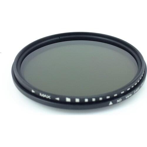 Fader Variable Neutral Density ND ND2-ND400 ND2-400 Filter Adjustable for 52mm 58mm 67mm 37 46 49 52 55 58 62 67 72 77 mm Lenses