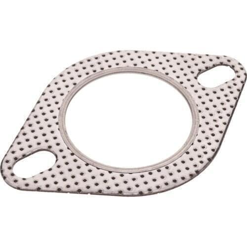 2019 Exhaust Downpipe Flange 1pcs 2/2.3inch Car Engine Exhaust Gasket/ Universal Exhaust Pipe Gasket with two Holes