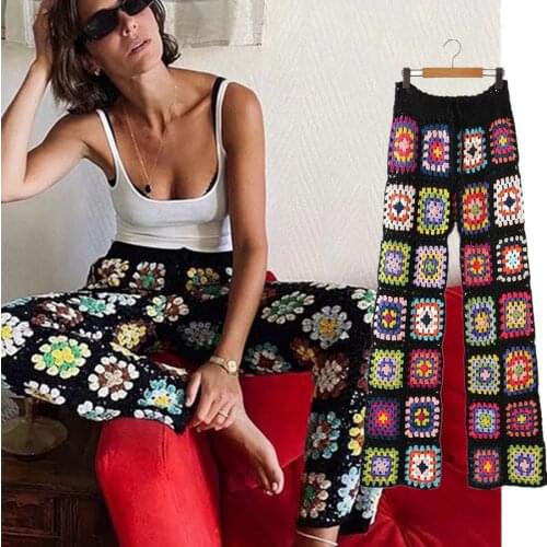 JennyandDave Women's Knitted Trousers