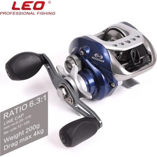 Bait casting reels 10 axles Lure Raft fishing Reel Wheel precision bearings fishing rod gear Free Shipping