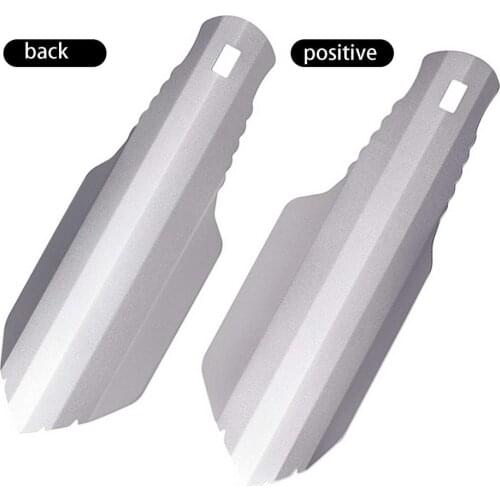 Outdoor Pure Titanium Camping Poop Shovel Ultra-light Portable Multi-purpose Gardening Shovel For Digging Soil