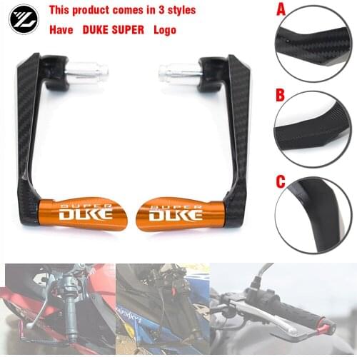 For KTM 1 SUPER DUKE R SUPER DUKE 2014-2018 2017 logo Rc Motorcycle Handguards Handlebar Grips Protector bar ends Levers Guard