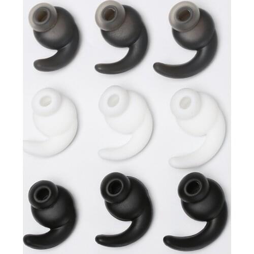 New 3 Pairs S/M/L Silicone Earbuds Cover Comfort With Ear Hook Shockproof Earplug Protector For JBL Sports Bluetooth Headset