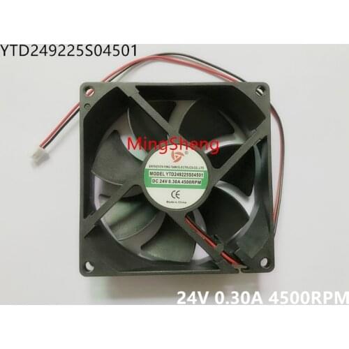 Original new 100% YTD249225S04501 9.2CM 24V 0.30A 4500RPM