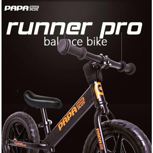 PaPaBike 12-inch entry-level baby walker and new 2019 Runner childrens bike